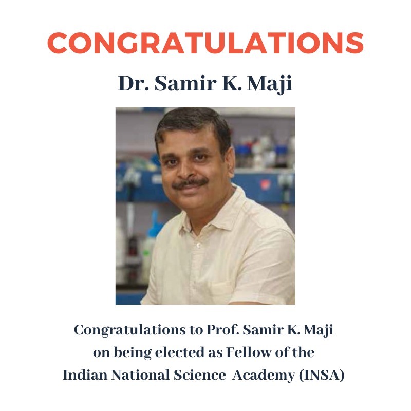 Biosciences & Bioengineering, IIT Bombay (@bsbeiitb) on Twitter photo Congratulations to our colleague Prof. Samir Maji (<a href="/SamirKMaji1/">Samir K Maji</a>) on being elected as a fellow of the Indian National Science Academy (INSA) <a href="/insa_academy/">Indian National Science Academy (INSA)</a> Congratulations to our colleague Prof. Samir Maji (<a href="/SamirKMaji1/">Samir K Maji</a>) on being elected as a fellow of the Indian National Science Academy (INSA) <a href="/insa_academy/">Indian National Science Academy (INSA)</a>