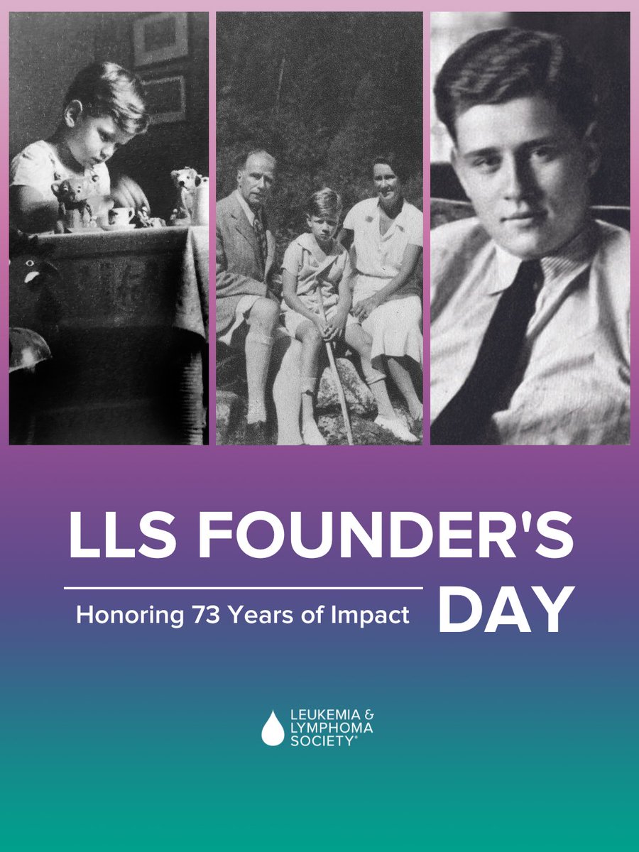 BloodCancerUtd's tweet image. (1/5) We're honoring 73 years of progress! ❤️ On this day in 1944, Robert "Robbie" Roesler de Villiers, the inspiration for what would become The Leukemia &amp;amp; Lymphoma Society, was only 16 years old when he lost his life to leukemia.