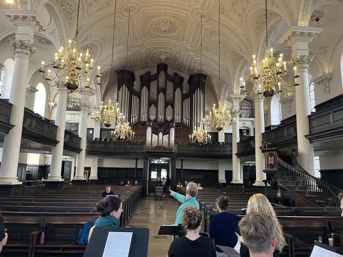 Excited to be in @smitf_london for tonight’s #PathofMiracles concert with @TenebraeChoir. This piece of @JobyTalbot is seriously special, and you’re in for a real treat if you’re coming tonight. #choralmusic #choirs #ilovemyjob #singerlife