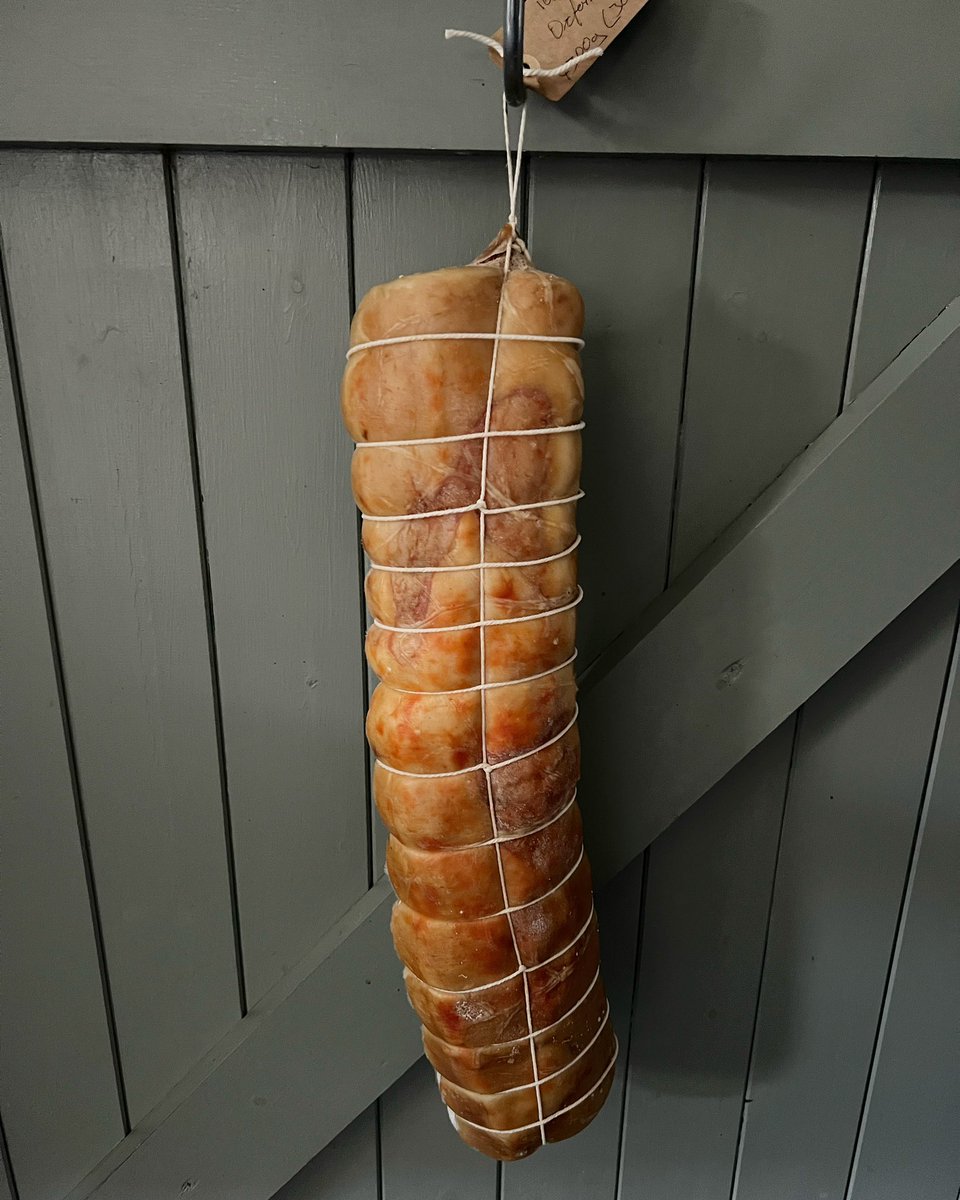 Lomo. Sliced packs available from our online shop haycharcuterie.co.uk/shop 😊 #lomo #lomoembuchado #britishcharcuterie #highwelfare #freerange #artisanproducer #slowfooduk #curedmeats #supportsmallbusiness