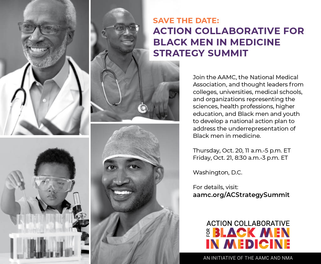 The #ActionCollab4BlackMeninMed Strategy Summit is well underway! Follow along as we share updates from the event.