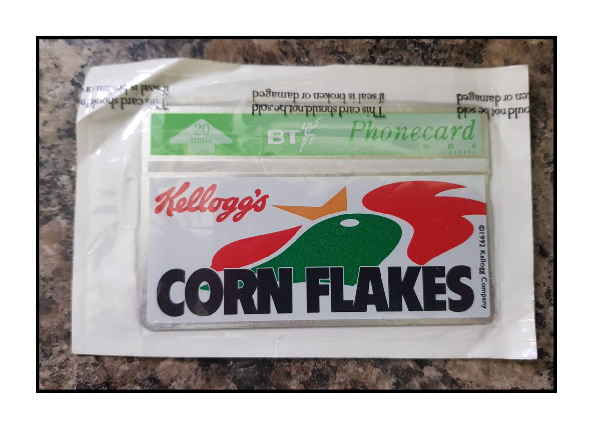 wsmith84's tweet image. Anybody need to make a phone call to 1992?
#phonecard @KelloggsUKI