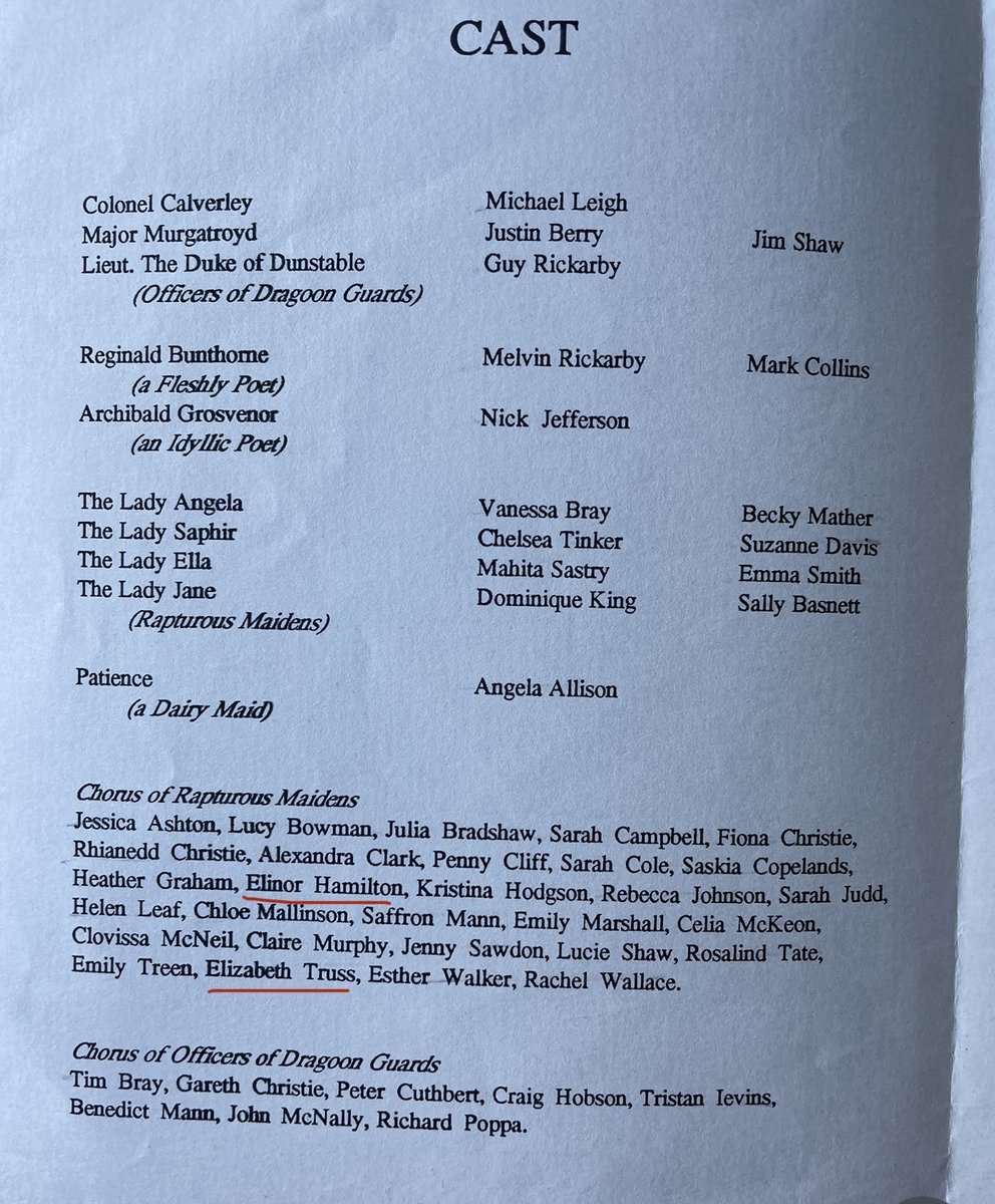 There’s always a space at the back row of the chorus with me and the rest of the Rapturous Maidens. The mean streets of Leeds don’t seem all that bad now, hey ⁦<a href="/trussliz/">Liz Truss</a>⁩?