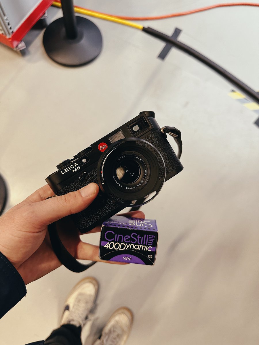 Leica brought back the M6. For real. 

A new film camera being introduced by a major camera manufacturer in 2022 is an incredible thing.