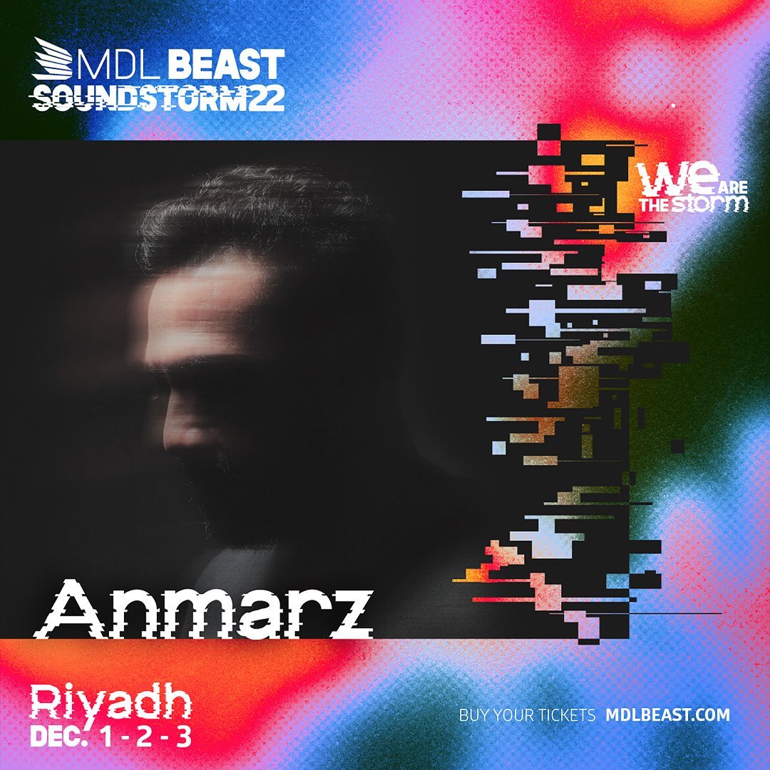 MDLBEAST's tweet photo. عيالنا وبناتنا راجعين يهزون الأندرقراوند!
لا يفتوتك أنمارز، بالو، كوزميكات، ديش داش ودرر🔥
صوتنا غير في ساوندستورم
https://t.co/EdiC4icaLx
#MDLBEAST #SS22 #Soundstorm #Soundstorm22 #music #musicfestival #festival #edm #edmfestival #riyadh #cosmicat #dishdash @Dishdash_music https://t.co/0XVMlpxrnQ