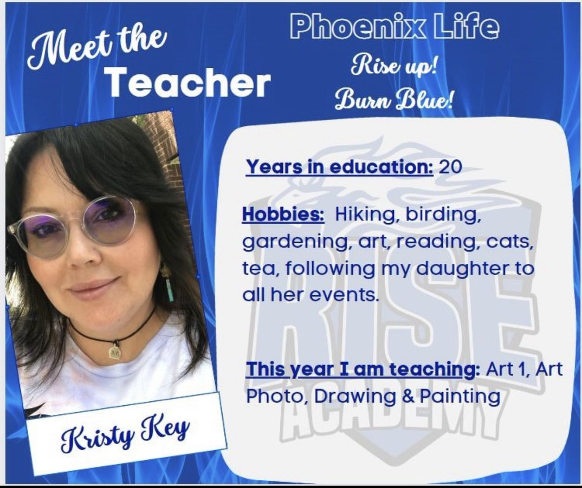 Meet the RISE Academy elective teachers !