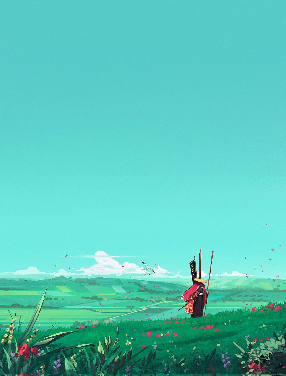 CarmesJocelin's tweet image. Some blue sky ☀️ #illustlation