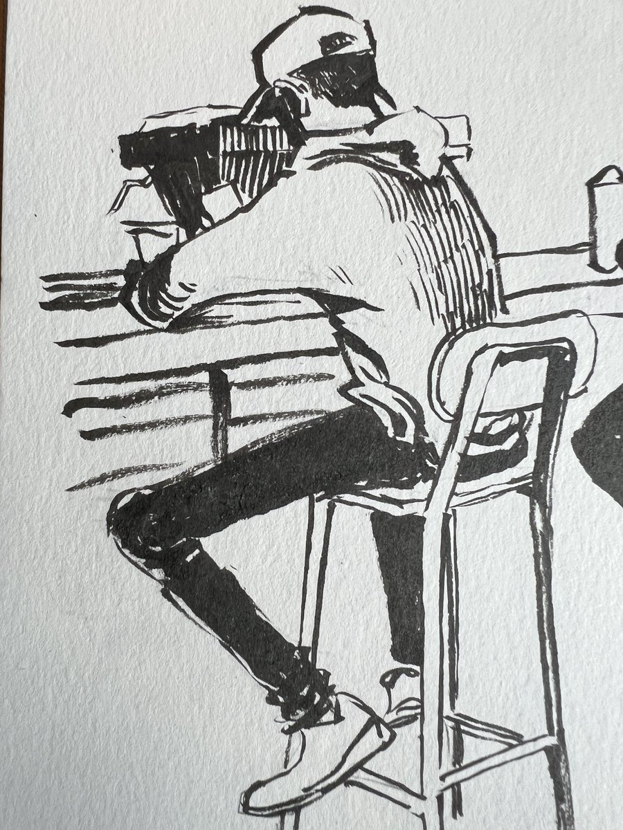 Some dude at Thump Coffee in Denver.  Took off before I was finished. 