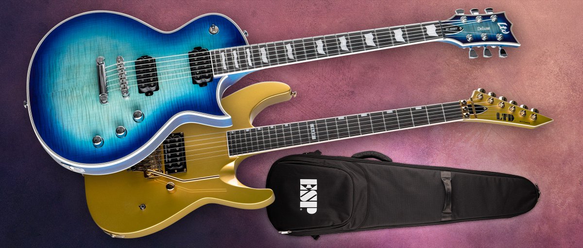 USA-based rockers! Buy any eligible new LTD Deluxe '1000 Series' or LTD '87 Series guitar from ShopESP or from an authorized ESP dealer by December 31, 2022, and get an 'ESP by TKL' premium gig bag -- a $179 value -- absolutely FREE. Get the details... espguitars.com/pages/1000-and…