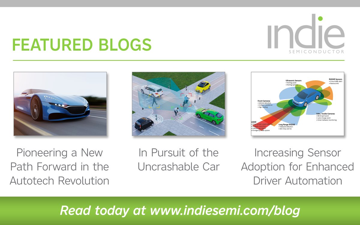 RealityBigBang's tweet photo. Have you read our #blogs? Check them out today!
• Pioneering a New Path Forward in the #Autotech Revolution https://t.co/QRV7OomXrP
• In Pursuit of the #Uncrashable Car https://t.co/VQN6CREpA8
• Increasing Sensor Adoption for Enhanced #DriverAutomation https://t.co/cTEH0CFSMZ https://t.co/egRb3MNbZZ
