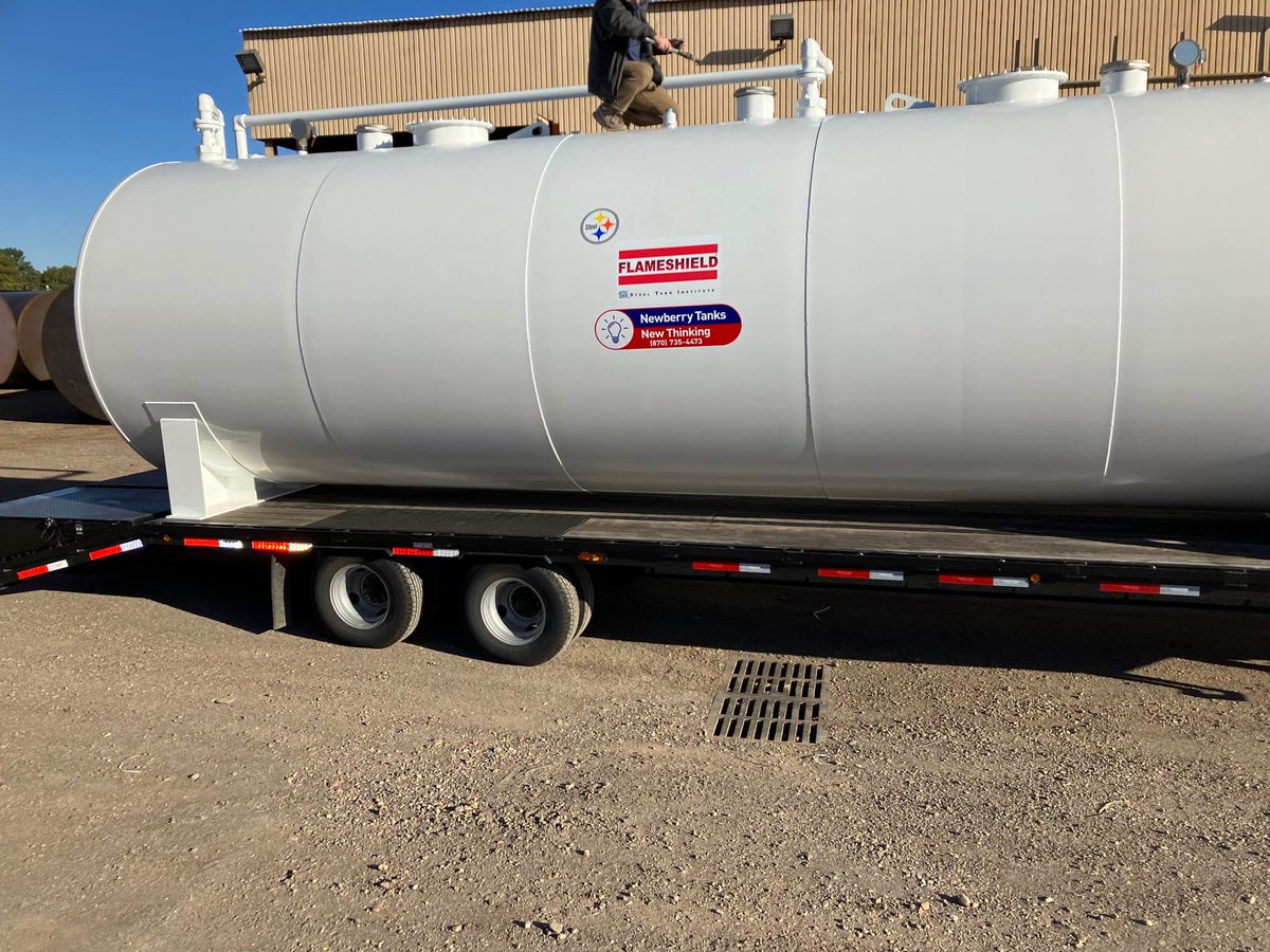 NewberryTanks's tweet photo. This #TankThursday, we celebrate tanks shipped all over the country in the past week! This week's tanks have gone to Florida, Nebraska, Oklahoma, Mississippi, Tennessee, Alabama, New Jersey, Georgia, Texas, Idaho and Louisiana.
#Skids #LubeOil #FlameShield #OilandGas #SteelTanks https://t.co/CXB2UcZefB