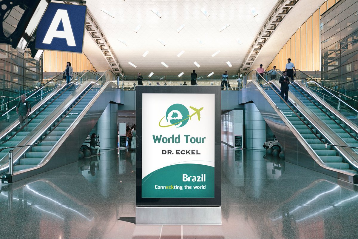 Dr. Eckel's World Tour keeps on moving. Next stop: Brazil! 🇧🇷 We're ready to take off.
Looking forward to discussing #phytogenics and introducing our star product into the Brazilian market: Anta®Phyt. Special thanks to <a href="/ilender/">Ender Rodriguez</a>, the perfect cohost.