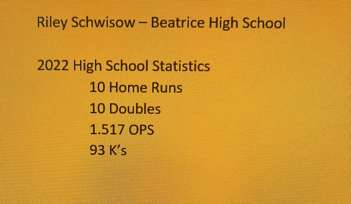 NebraskaGold05's tweet photo. @USFCougars_SB ‘23 commit @RileySchwisow had another great year for her @BeatriceHigh softball team! She tore it up in all phases of the game! #GoldDNA #GoLadyO #GoCoos
@NEPrepZone
@PrepExtra
@prepfastpitch
@NebraskaHSSB
@TopPreps https://t.co/zrEVhanLDb