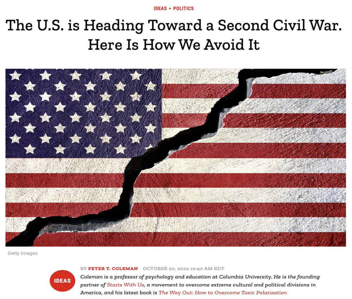 PeterTColeman1's tweet photo. How to escape the toxic addiction to political outrage. My latest article in @TIME 

https://t.co/ViKPMYz4Ke https://t.co/TVvlydNtri