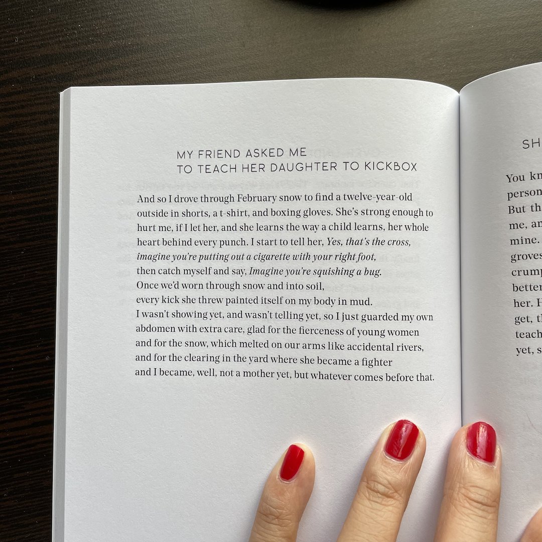 kayapress's tweet photo. One of intern Emily's favorite poems from MUSCLE MEMORY, and a reminder that you can tune in TONIGHT to At Home With Literati: @JennyLiou in conversation with @jverchwrites from your couch!! 💕 https://t.co/lNwFP1RUe1 https://t.co/IBO79aQ0YE