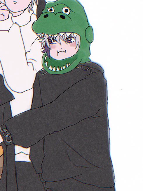 ずっとこのぷわに違和感感じててなんか違うなんか違うって思ってたんだけどやっと気付いた紫のライン入れ忘れた泣いていいか 