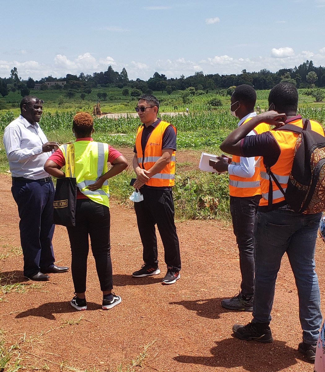 upikuganda's tweet photo. Earlier today @CNOOCUgandaLtd Engineers visited UPIK to establish a suitable site for the setup of the Eagle Rig. Once setup, the Rig will enhance the delivery of some practical aspects of the curriculum. @PAU_Uganda @MEMD_Uganda @Educ_SportsUg @TullowOilplc @UgandaChamber https://t.co/D5zEds6t7f