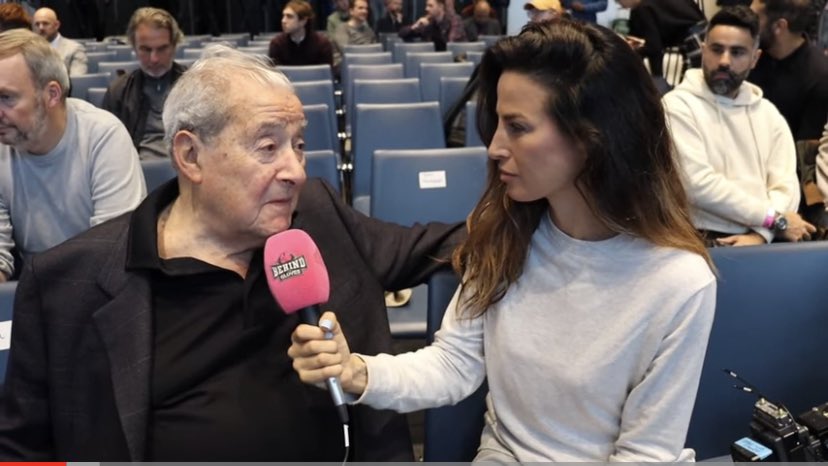 Talking with the legend #BobArum. 90yrs old and still a great chat 🥊💥 youtu.be/KWxMXNZcZpM via @BehindTheGloves