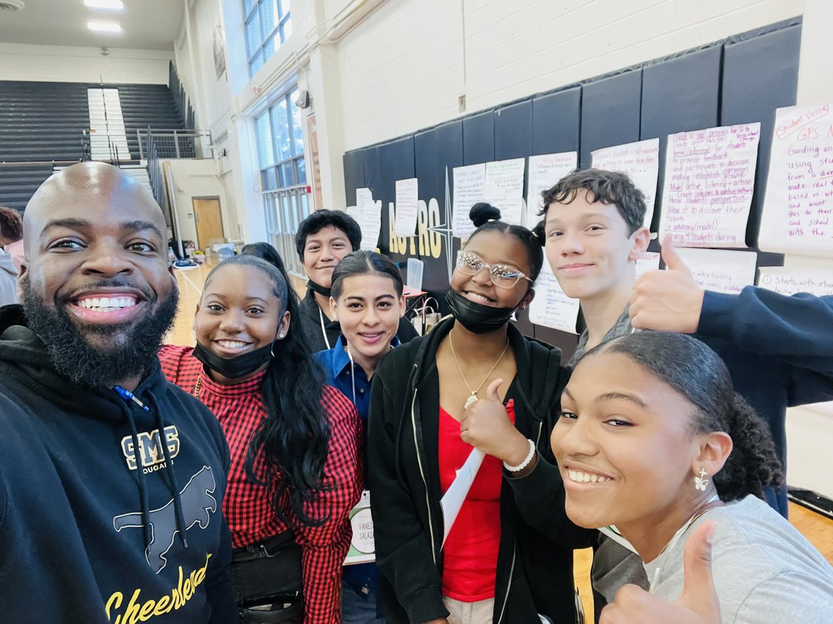 MerriweatherEDU's tweet photo. We had our very own @SuttonCougars representing today! I am beyond proud that our students were able to engage in activities centered around student voice with other APS principals! ๐๐ค #APSConnected @ShellyGoodrum @DrIsisM @apsupdate @SMSFielder @DrLisaHerring https://t.co/s9CsB4Q8Gw