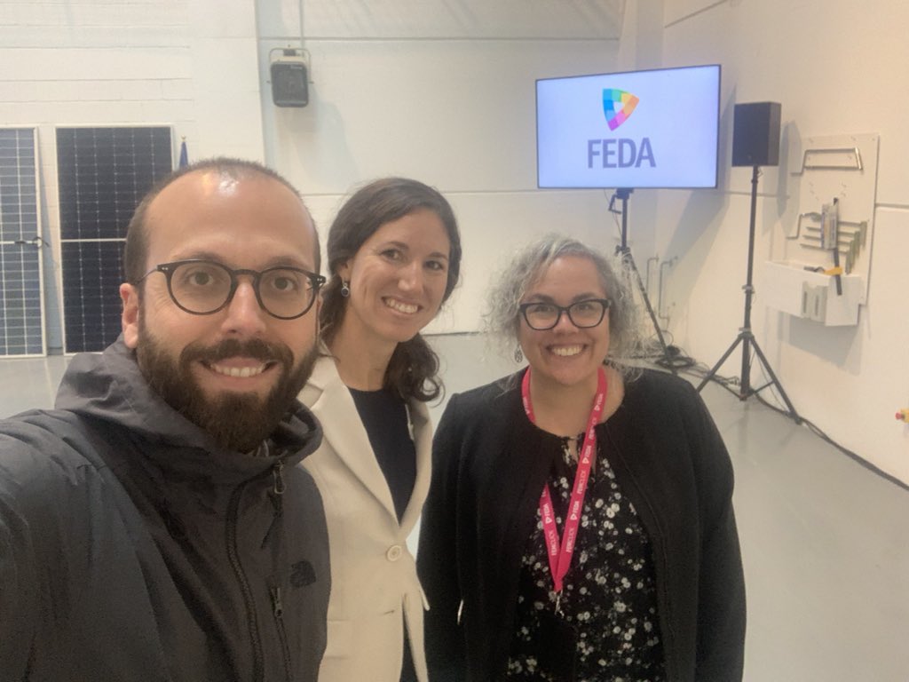 nereamorenode's tweet image. Molt contenta de participar en la inauguració del primer parc solar de FEDA. Infraestructura que significa molt en el camí de transició energètica. 
I molt feliç de fer-ho amb un súper equip que s'hi ha deixat la pell! @jordisunday @Namast26, Fran i tants altres de @FEDA_Andorra