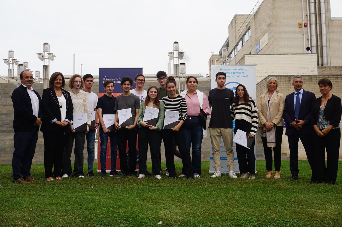 Enhorabona a tots els premis Talent d’aquesta 6ena Edició! Benvinguts a la <a href="/UdGPolitecnica/">Escola Politècnica Superior #50EPS</a> ! #inauguraEPS22 #talentpolitecnicaUdG