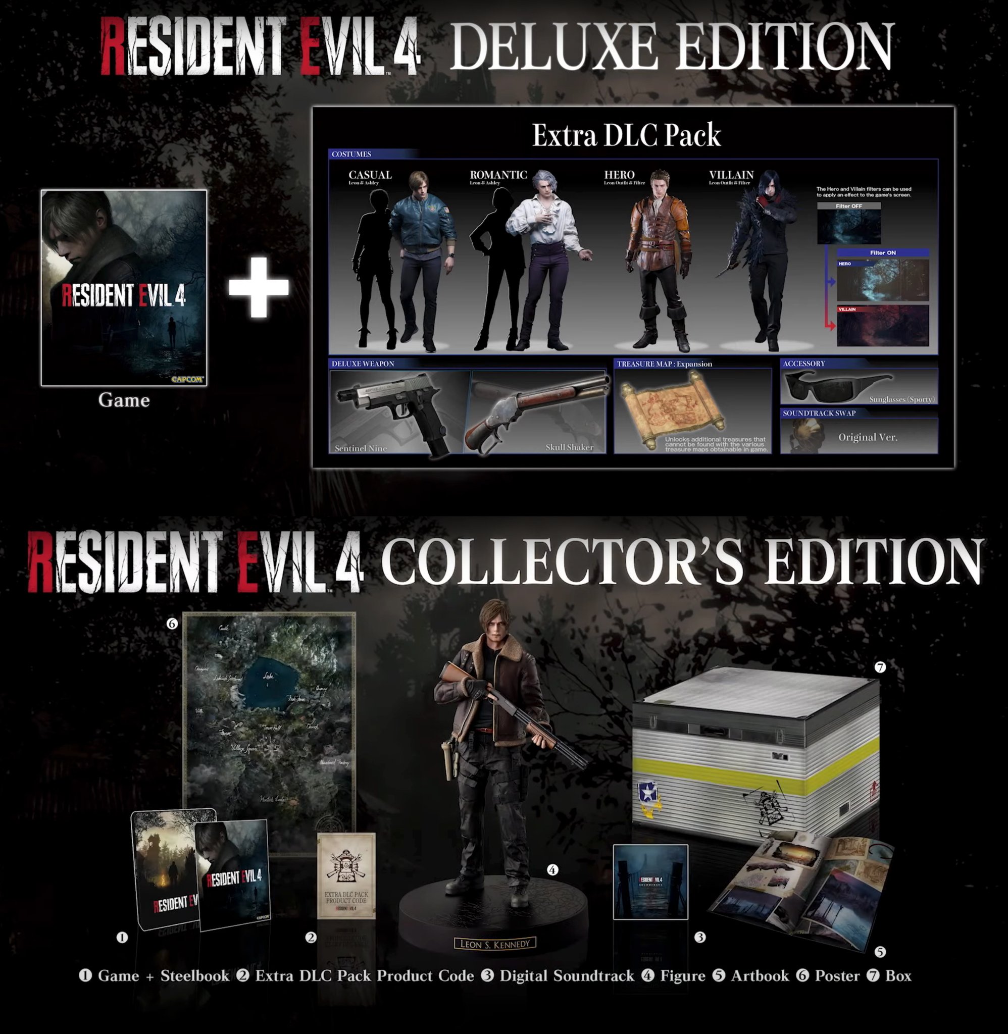 Resident Evil 4 Deluxe Edition Skins Fully Revealed, Including Emo