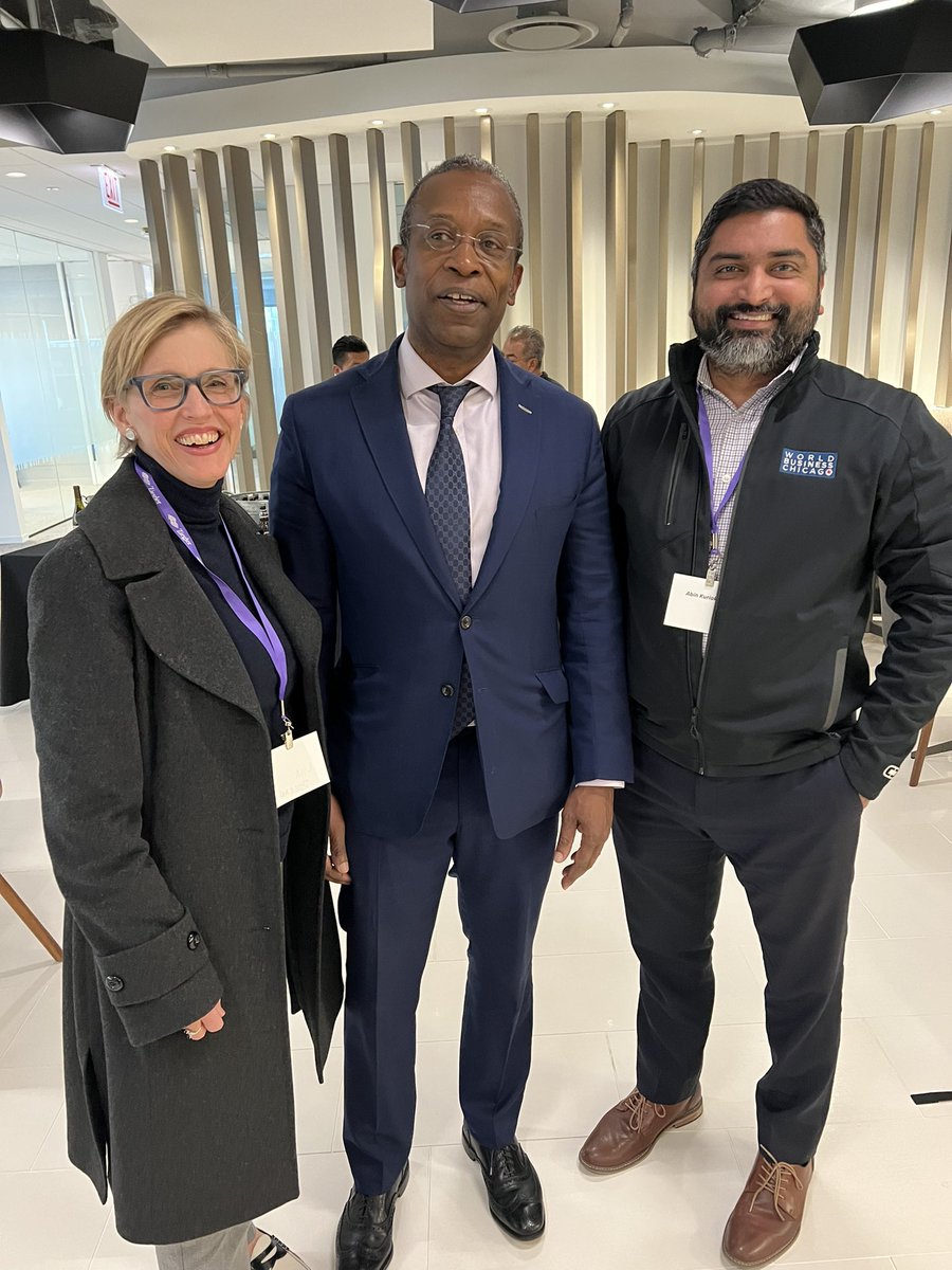 Thank you <a href="/2FloVentures/">2Flo Ventures</a> Managing Partner Paul Burton for inviting <a href="/WorldBizChicago/">World Business Chicago</a> to his annual meeting! 🏙 

Not enough #VC dollars go to Black-led healthcare startup, &amp; <a href="/2FloVentures/">2Flo Ventures</a> is leading the way for change 🥳👏

➡️ 2floventures.com