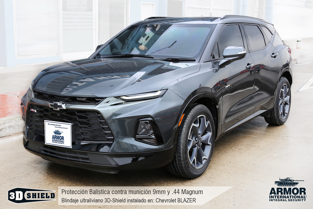 Armor_Int's tweet photo. Disponible sistema de blindaje Ultraliviano 3D-Shield nivel 3 para la nueva Chevrolet Blazer.
Protección balística contra armas cortas como .44 Magnum y subametralladora 9mm Mini UZI.
#blazer #blindaje #3dshield #securitypack #armor https://t.co/jfwAsWXo7z