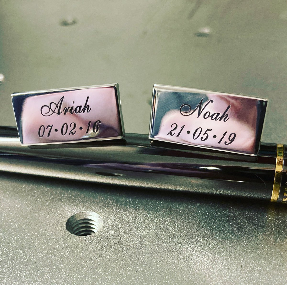SublimeDesigns1's tweet image. New products!
With a huge range of engraving options, you can count on us with personalised engraving plates and jewellery! #engraving #engravingplates #laserengravinguk