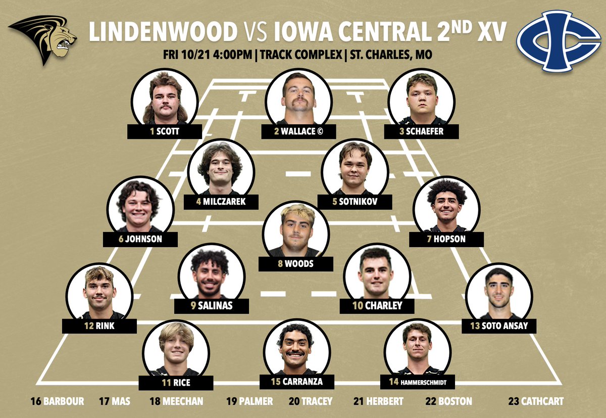 Line ups for our double header at the track complex tomorrow! Catch us at 2/4pm or watch via the link below!