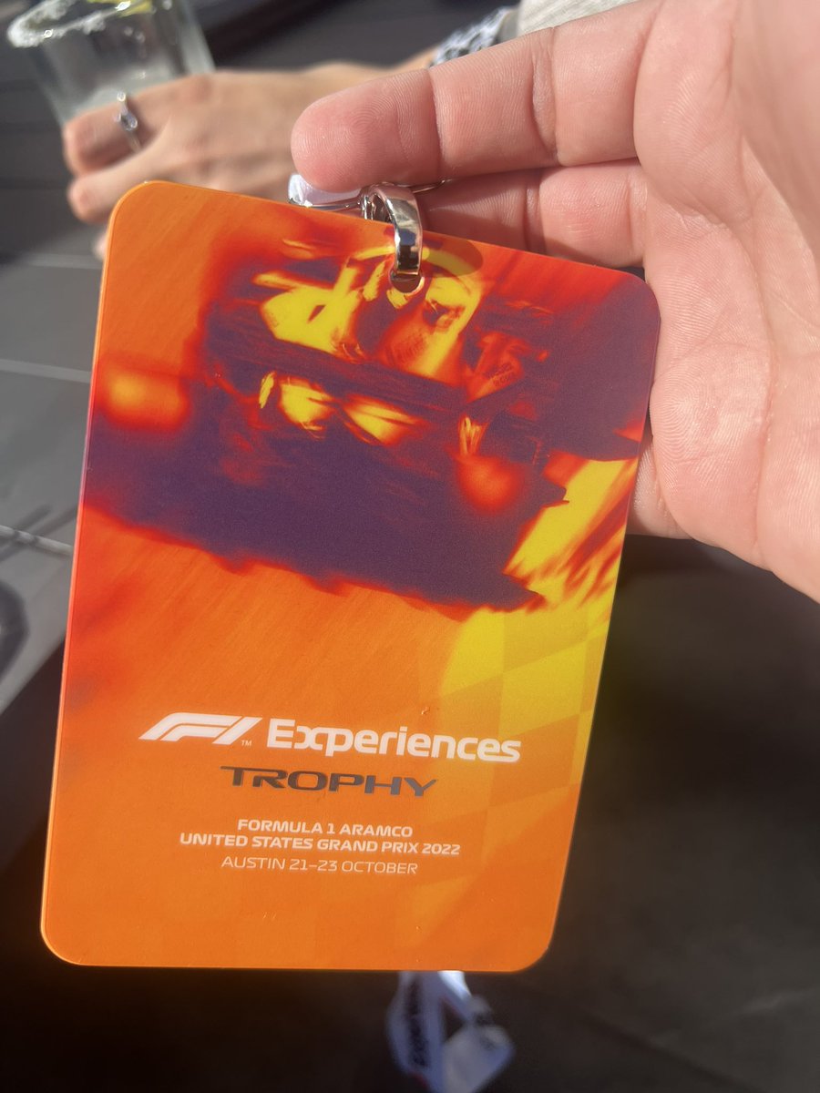 SanchoJack_'s tweet photo. Pinch me I think I’m still dreaming thank you @GarageXYZ and the team for making it all possible @F1 https://t.co/2RFGP3vOgC