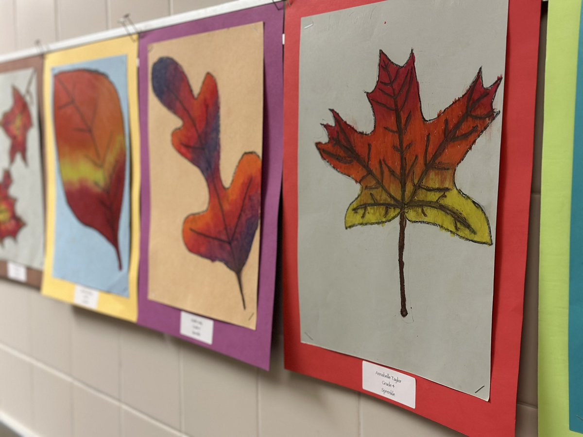 Fall is in the air in 4th grade