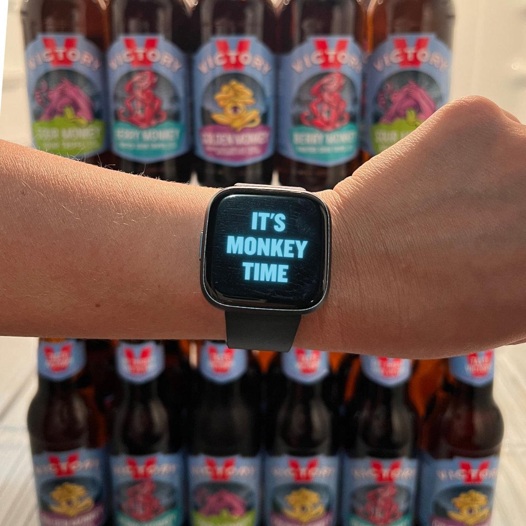VictoryBeer's tweet photo. What time is it? #ItsMonkeyTime https://t.co/2TRxihoL0d