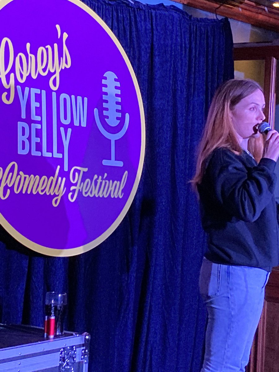 Lovely gig at the Yellow Belly Comedy Festival in The 62. Thanks to Mick Gleason and the committee for organising it. @EmmaLouDoran @edwinsammon #comedy