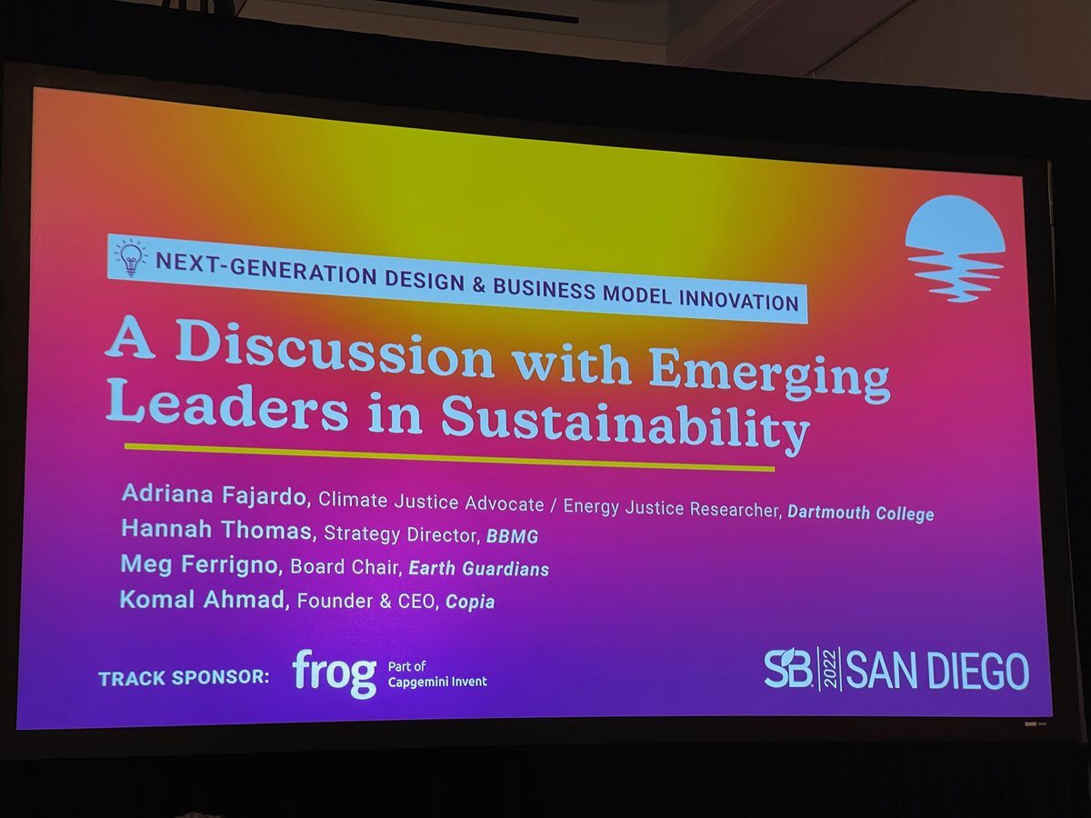 “This is not just one action, but reorganizing your molecules” to realize meaningful intergenerational collaboration and change. 🙌 to our colleague <a href="/hanstanned/">hannah thomas</a> who challenged the #SB22SanDiego audience with love, clarity, courage, and compassion.