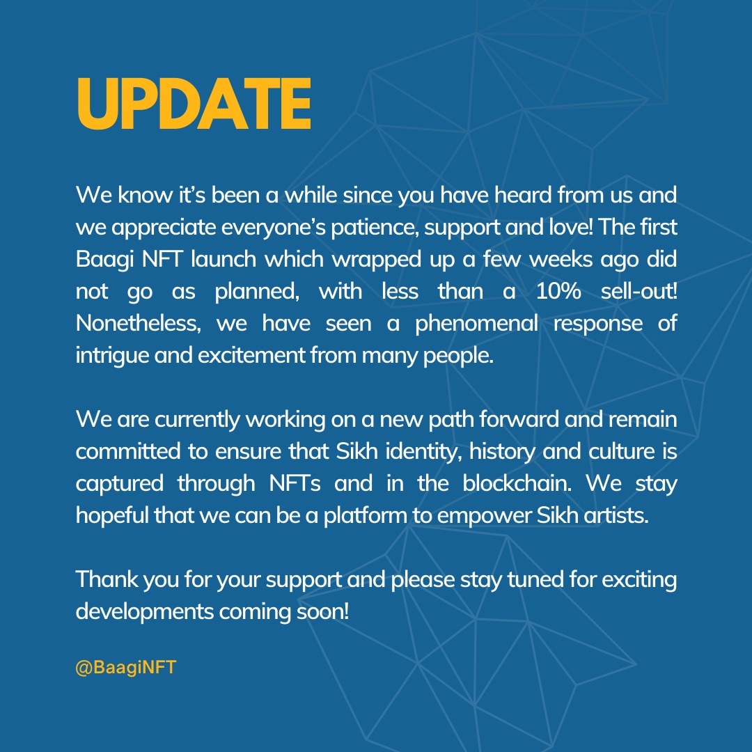 Baagi NFT - MINTING NOW tweet media
