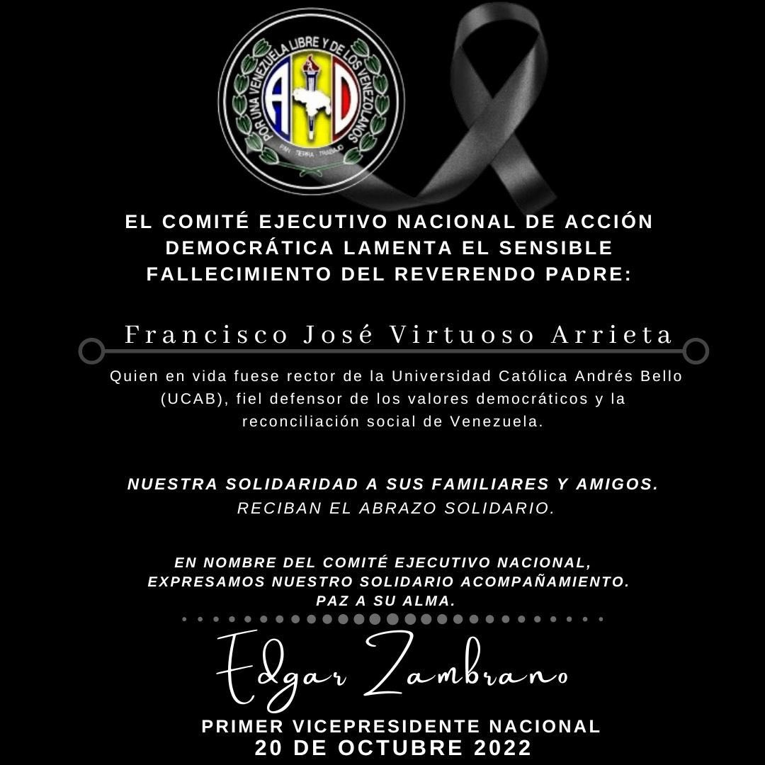 edgarzambranoad's tweet photo. #20Oct | Diversas actividades compartimos con el padre Francisco Virtuoso, la gran mayoría en defensa de los derechos humanos, liberación de prisioneros políticos, así como en la búsqueda de una solución pacífica al conflicto venezolano. Descanse en paz. https://t.co/hqHc43Qv1j