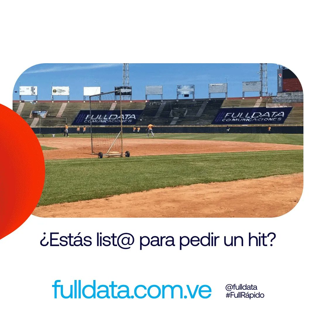fulldata_ve's tweet photo. ¡UN HIT! ¡UN HIT! 🦅
¡Llegó la hora de compartir cada momento de nuestras Águilas del Zulia (@aguilasdelzulia) con internet #FullRápido! ⚡️
Prepárate para la temporada favorita de los zulianos, y la nuestra también. 😏
¡Conectamos tu pasión! 🦅⚡
#FullData https://t.co/jAEyxANDD4