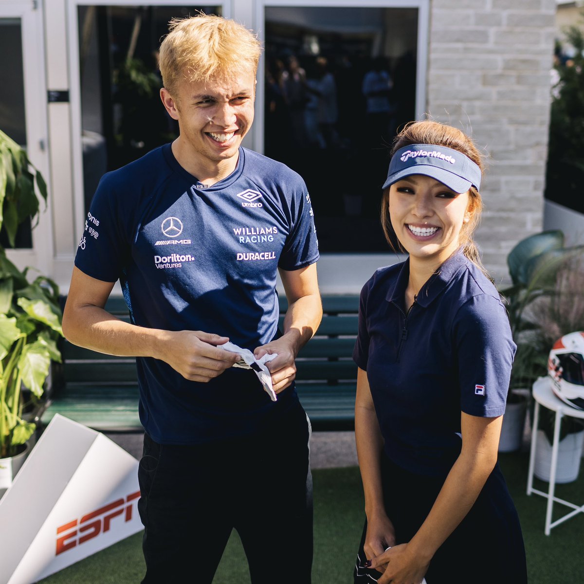 Can someone tell me why we’re playing my girlfriend’s sport in my Paddock?🤔🤷‍♂️