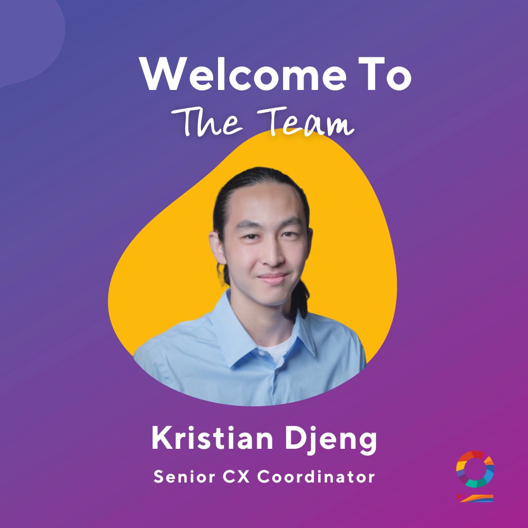 We're excited that Kristian Djeng has joined our team!

Kristian is a Senior CX Coordinator, based in Melbourne.

We're looking forward to working with you Kristian!