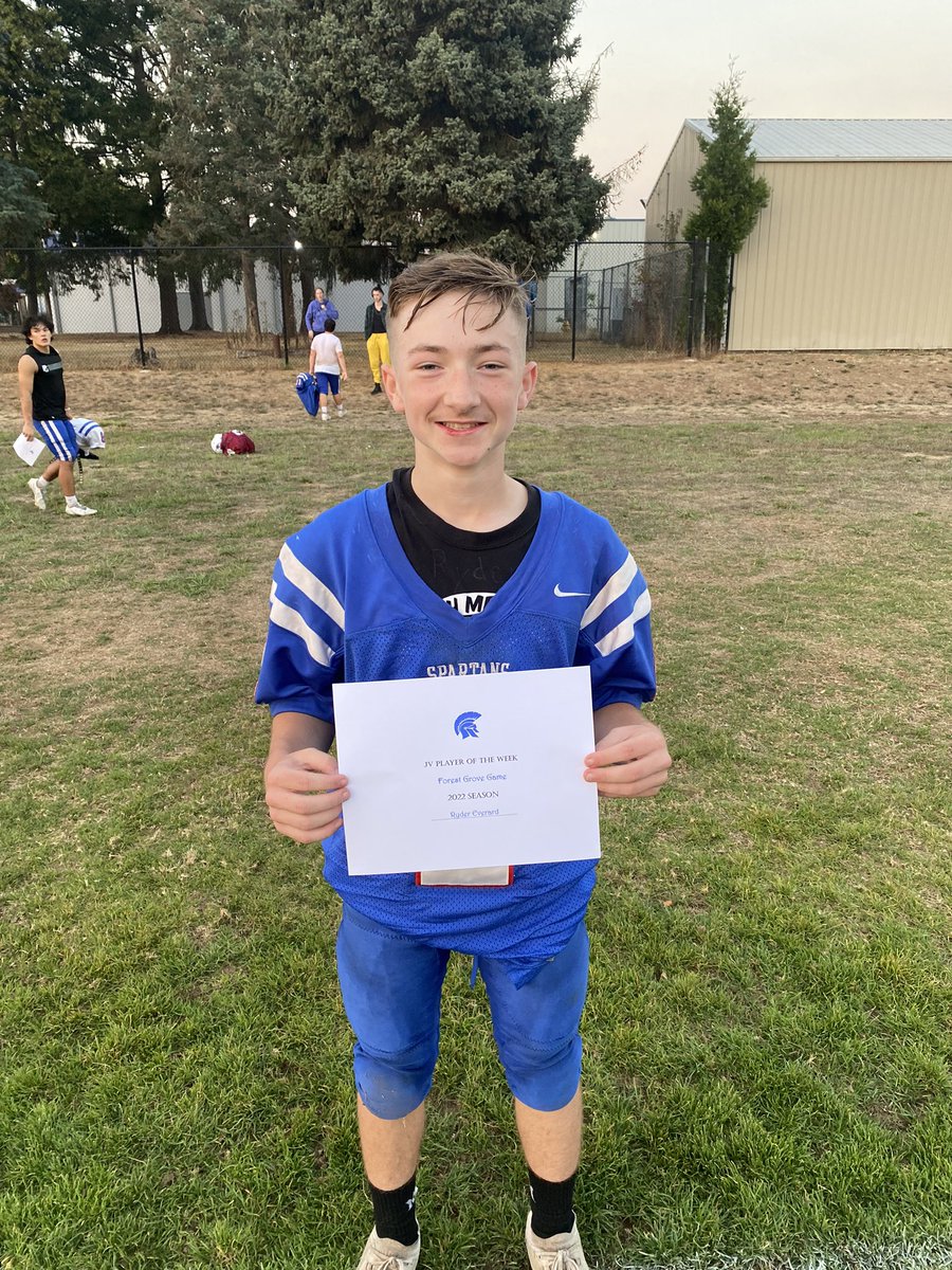 Congratulations to our week 7 players of the week!

Offensive POTW- Preston Doran
Defensive POTW- <a href="/_dylanott_/">Dylan Ott</a> 
JV POTW- Isaih Henderson 
JV POTW- Ryder Everard