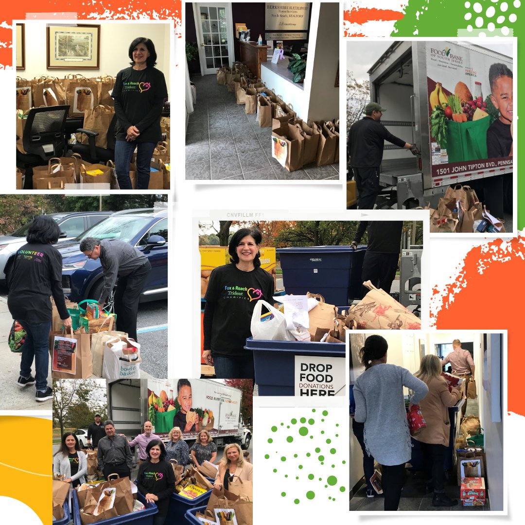 ThankFULL for @bhhsfoxroach Medford, who collected 2,792 lbs of food for us this year! This collection has been happening for 8 years w/ 12,516 lbs of food collected by the team! #ThankYou, friends! #ThankFULLThursday #ThankfulThursday #bettertogether #foodbankFORsouthjersey