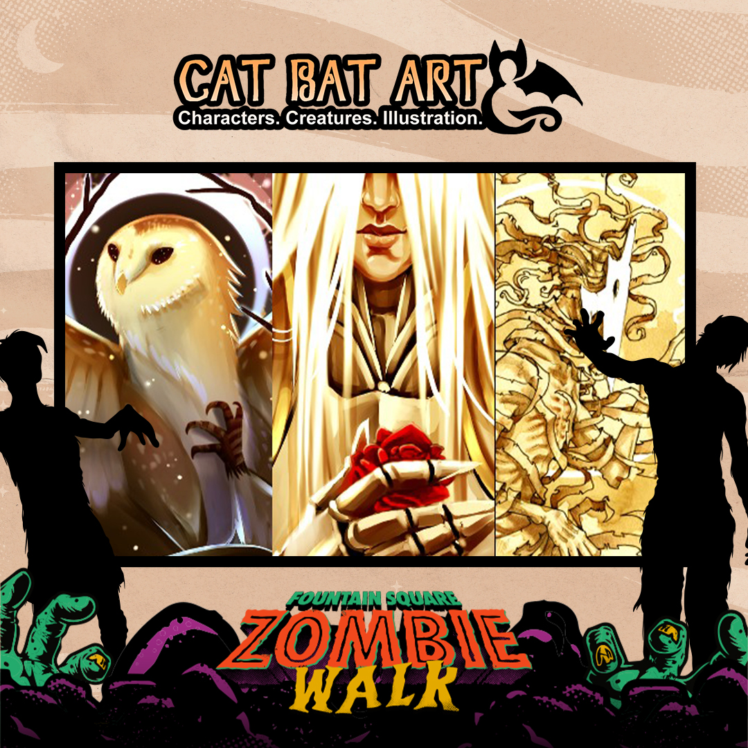 BRZ_Walk's tweet photo. Don't forget to stop by and check out @catbatart cool art from 3 pm - 7 pm on Saturday. 

RSVP at https://t.co/4fHSSvWin7 https://t.co/2dNGwSHSoq