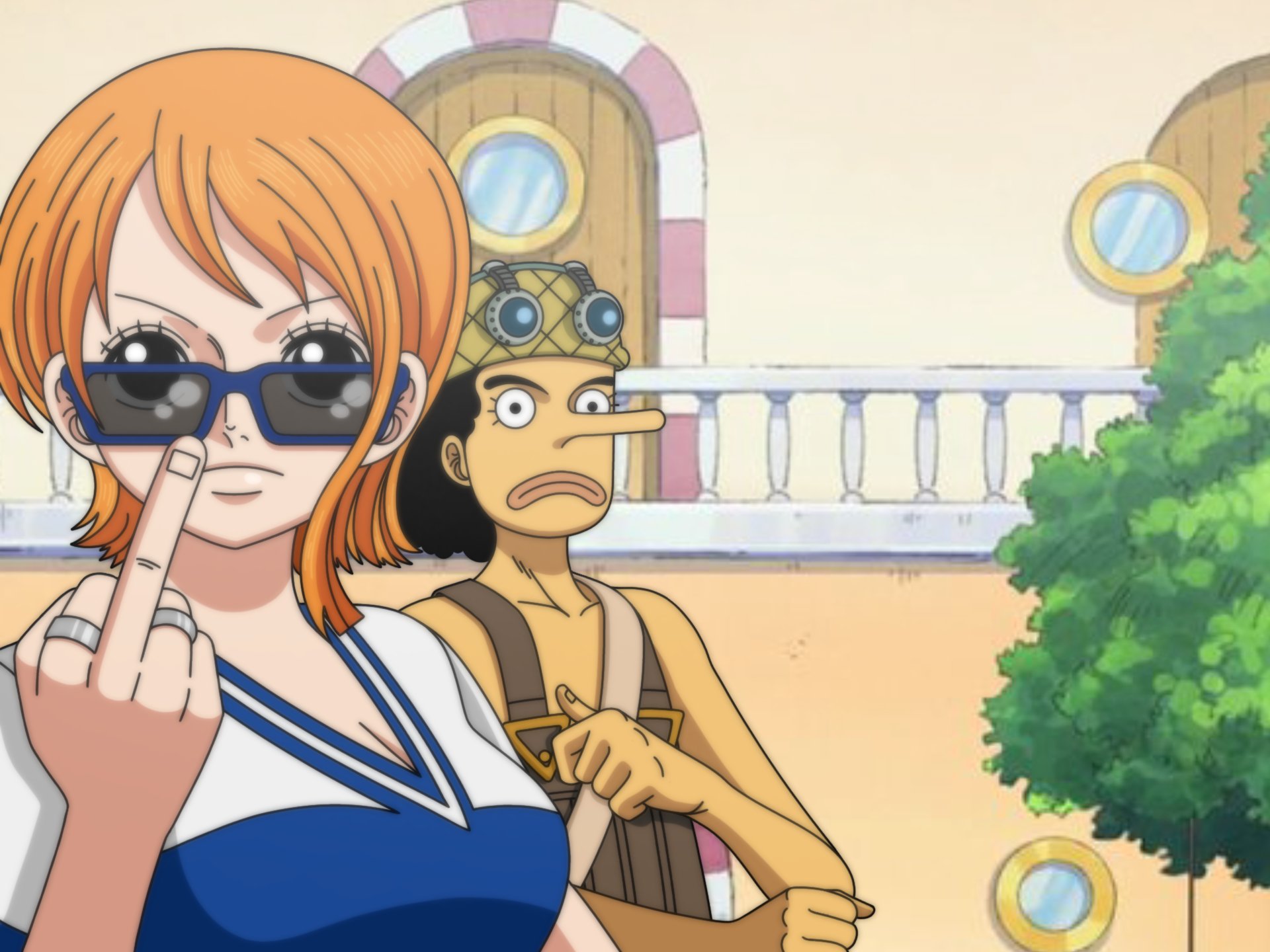 Sid- (COMMISSIONS OPEN) on X: Love them ONEPIECE Nami Usopp  t.coozvlET1YEg  X