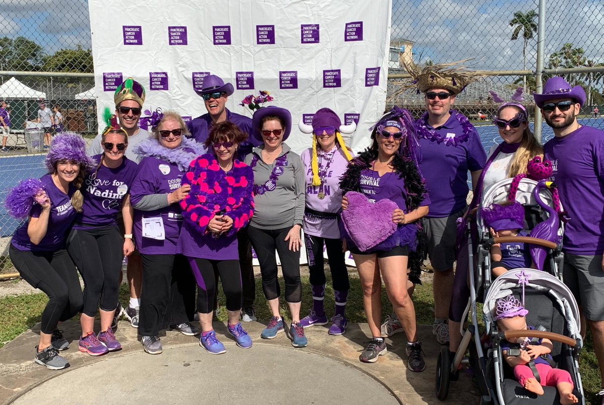 PanCANMiami's tweet photo. We are throwing it back to PanCAN PurpleStride on this #ThrowbackThursday! 👟💜 PanCAN PurpleStride is back on One Big Day — April 29, 2023! Register for free today at https://t.co/qyPC785w3l https://t.co/ycWreouZQU