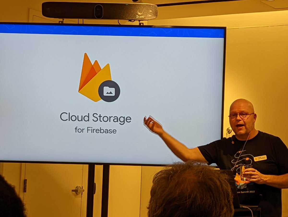 moon's tweet image. Security @puf #firebasedevfest