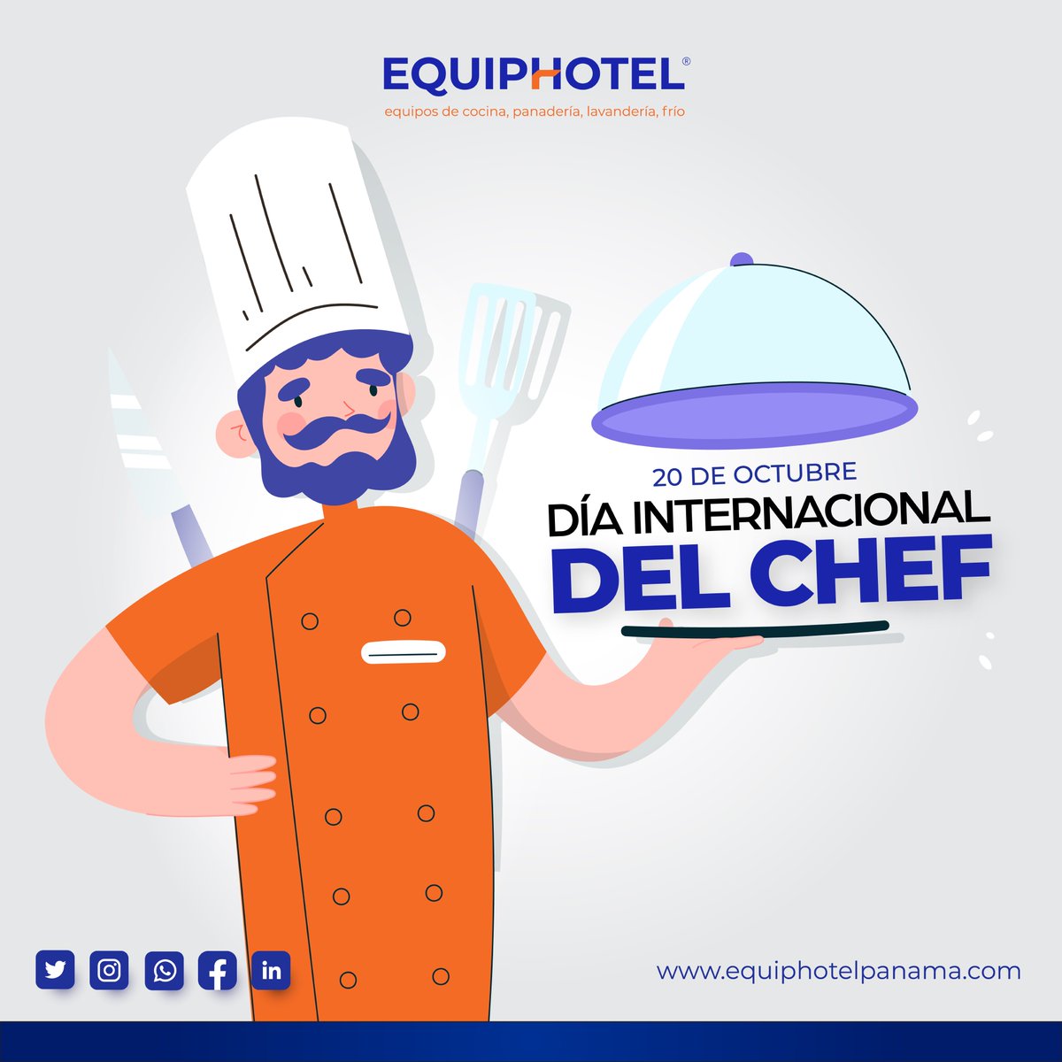 EquiphotelP's tweet photo. Feliz día mundial del chef! 👨🍳👩🍳
Muchas felicidades a todos los chefs🎉 por su esfuerzo y creatividad, transformando la gastronomía en creaciones deliciosas.
#equiphotelpanama
#chefspanama
#felizdiamundialdelchef
#rational
#lineafria
#cocinasindustriales https://t.co/G1Yg2vX5Hq