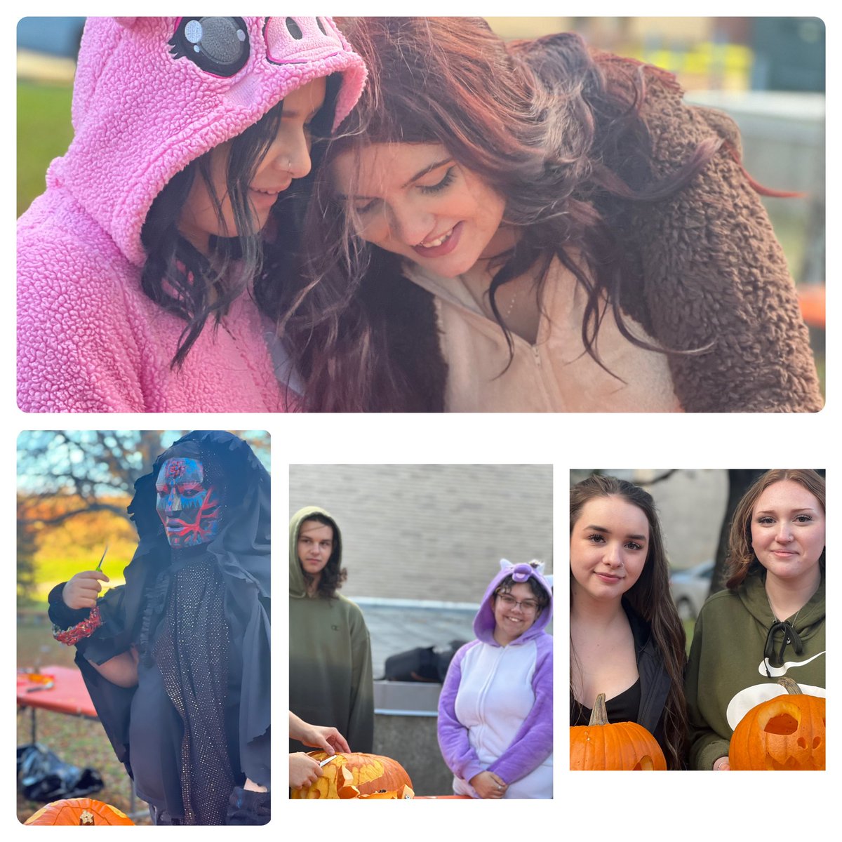 Simonds_HS's tweet photo. Thanks to these amazing volunteer teachers our #Gradclass2023 #pumpkincarving was a huge success! πππ» https://t.co/0qduZjLZJa