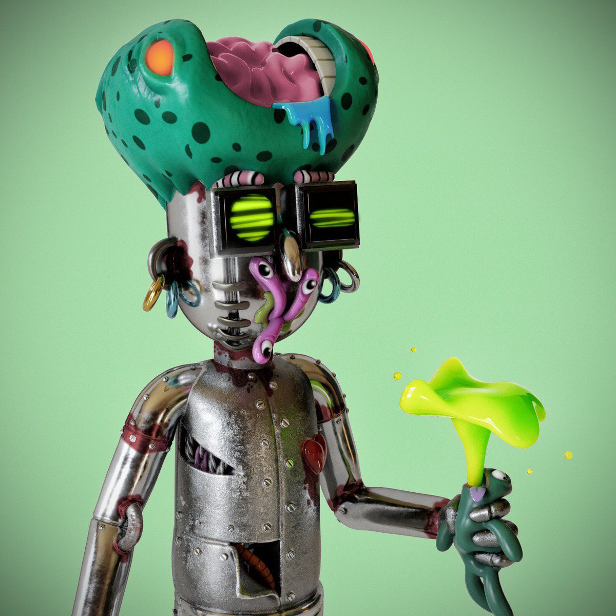 what if Mutants come with a 3D toy? just asking 😳