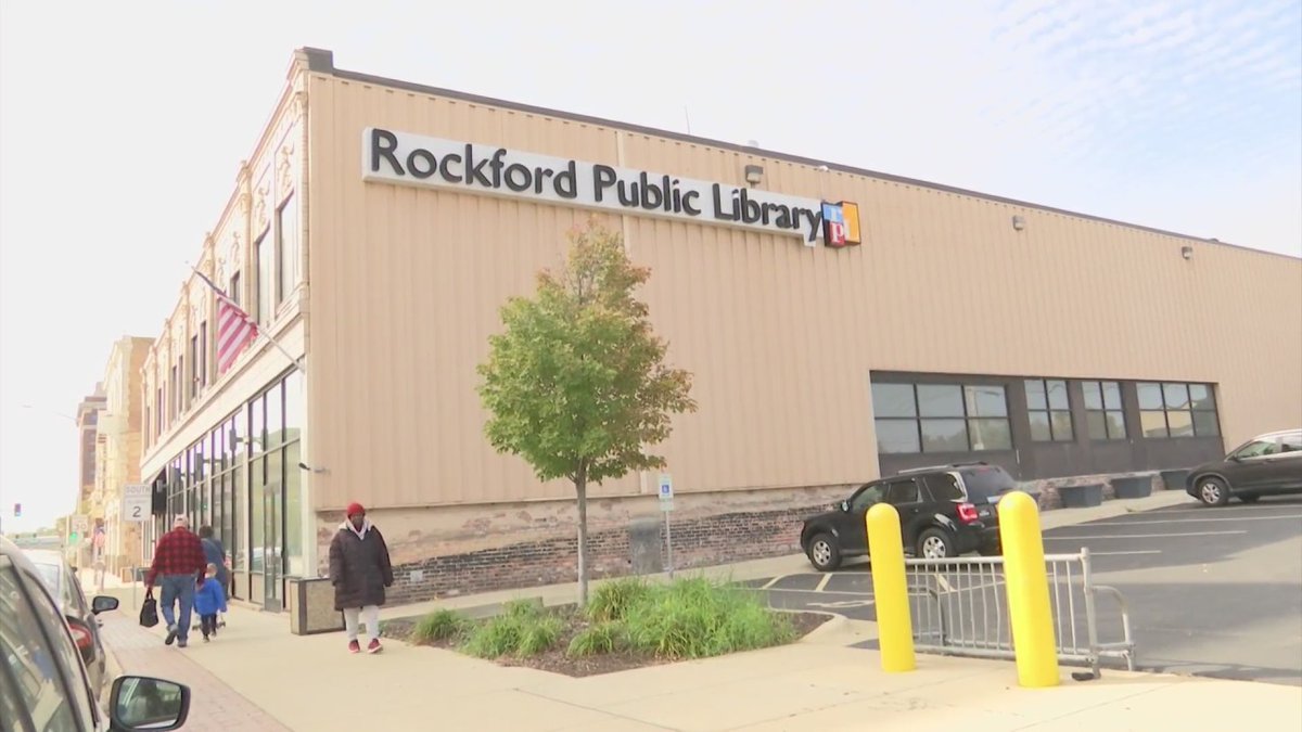 Rockford Public Library celebrates 150 years as construction continues on new building bit.ly/3VJ3F6l